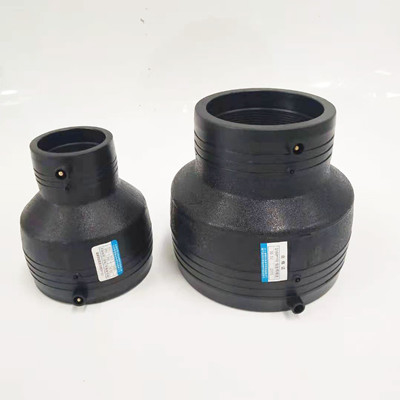 ইলেক্ট্রোফিউশন HDPE রিডুসিং কাপলিং 200*110mm PE100