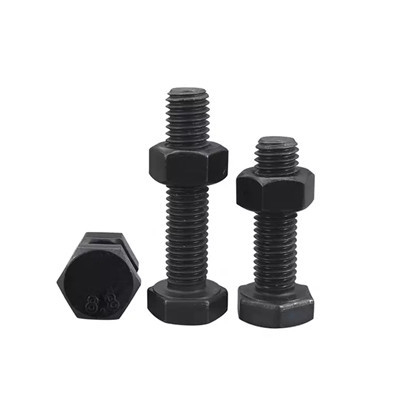উচ্চ মানের 8.8 গ্রেড M6-M16 M10 DIN933 934 হেক্স বোল্ট
