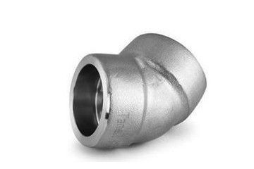 ISO9001 45 ডিগ্রি কনুই এসএস সকেট ওয়েল্ড ফিটিং