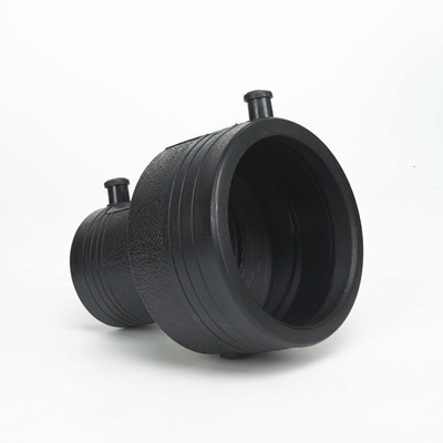 PE100 HDPE পাইপ ফিটিং ওয়েল্ডিং ইলেক্ট্রোফিউশন রিডুসার 200*110mm