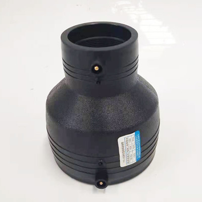 ইলেক্ট্রোফিউশন HDPE রিডুসিং কাপলিং 200*110mm PE100