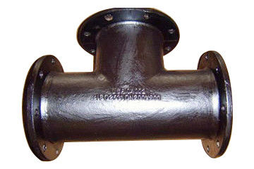 উচ্চ চাপ পাইপ নমনীয় আয়রন হ্রাস টি