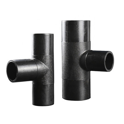 SCH40 DN20-110 এইচডিপিই পাইপ কম্প্রেশন ফিটিংস এইচডিপিই টি