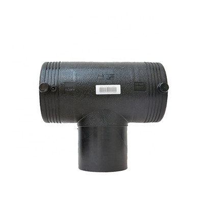 Pn16 Sdr11 HDPE পাইপ ফিটিং ইলেক্ট্রোফিউশন টি পাইপলাইন